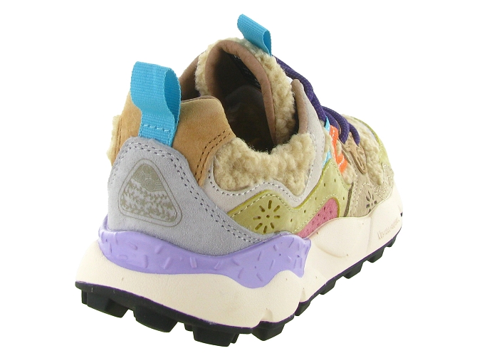 baskets et sneakers - Tendance - femme - Fourrure - Beige - Flower mountain8140802_5