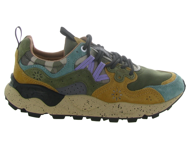 baskets et sneakers - Tendance - homme - Nubuck - Multicolor - Flower mountain8140903_2