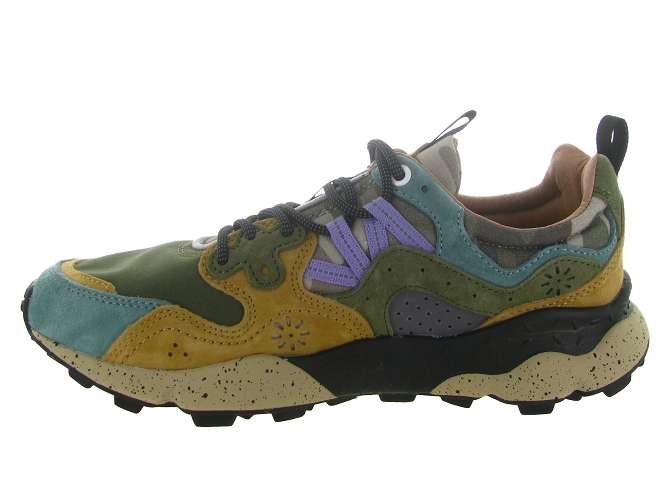 baskets et sneakers - Tendance - homme - Nubuck - Multicolor - Flower mountain8140903_4