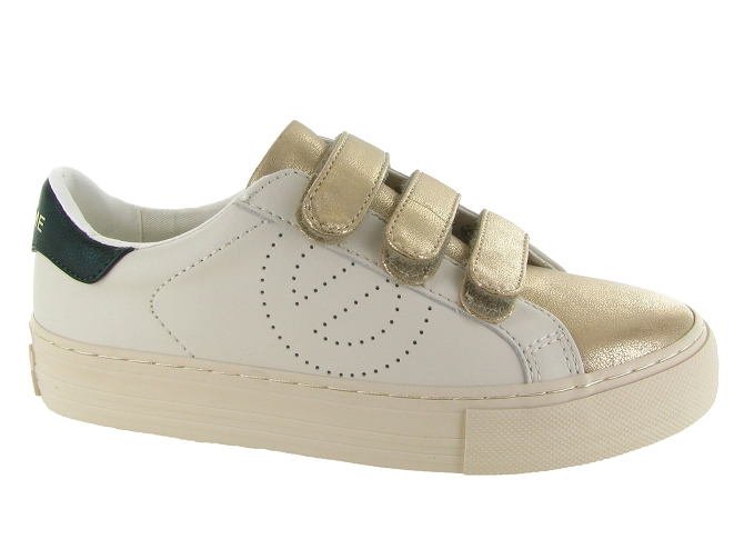 baskets et sneakers - Tendance - femme - Nubuck - Blanc - No name