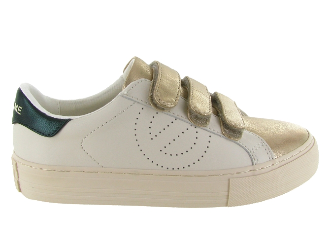 baskets et sneakers - Tendance - femme - Nubuck - Blanc - No name8142302_2
