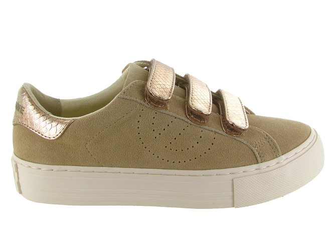 baskets et sneakers - Tendance - femme - Nubuck - Taupe - No name8142303_2