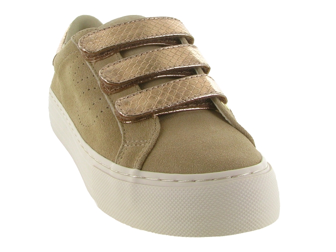 baskets et sneakers - Tendance - femme - Nubuck - Taupe - No name8142303_3