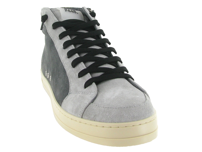 baskets et sneakers - Tendance - homme - Nubuck - Gris - P4488144201_3