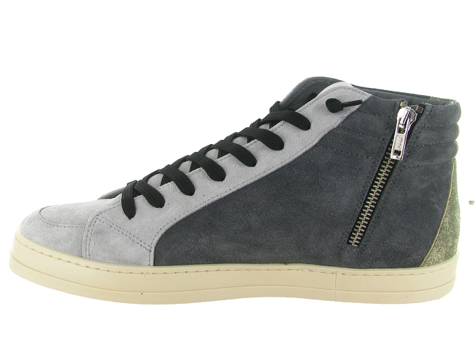 baskets et sneakers - Tendance - homme - Nubuck - Gris - P4488144201_4