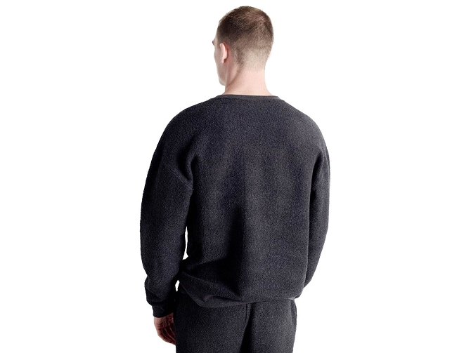 sweat - ML - vetement homme - Cuir - Anthracite - American vintage8145002_5