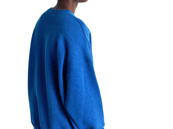 sweat - ML - vetement homme - Cuir - Bleu - American vintage8145101_4