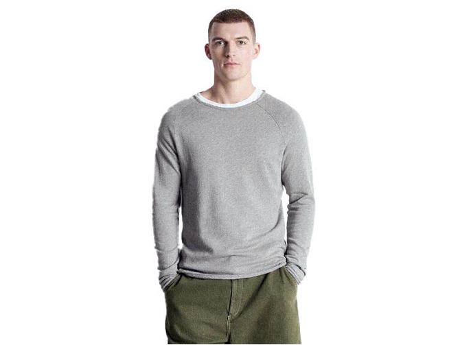 ts - ML - vetement homme - Cuir - Gris - American vintage8145503_2