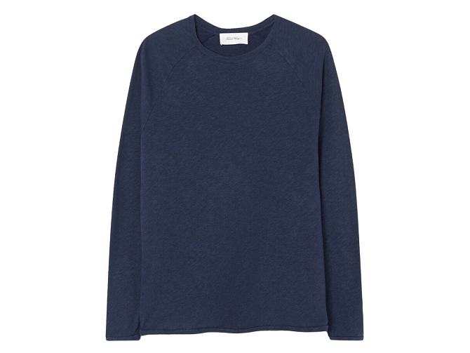 ts - ML - vetement homme - Cuir - Bleu Marine - American vintage