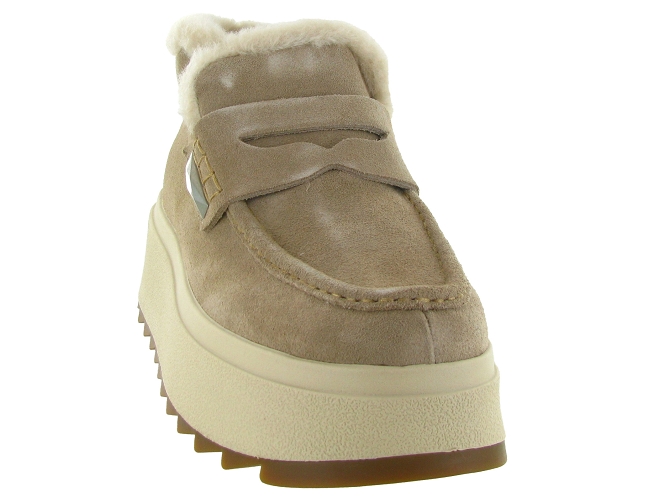 apres ski bottes fourrees - Botte fourrée - femme - Nubuck - Beige - Ash italia8147701_3