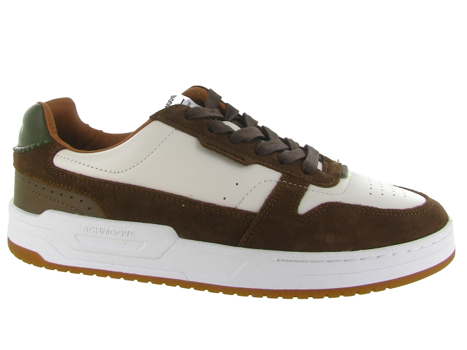 baskets et sneakers - Tendance - homme - Cuir - Marron - Schmoove