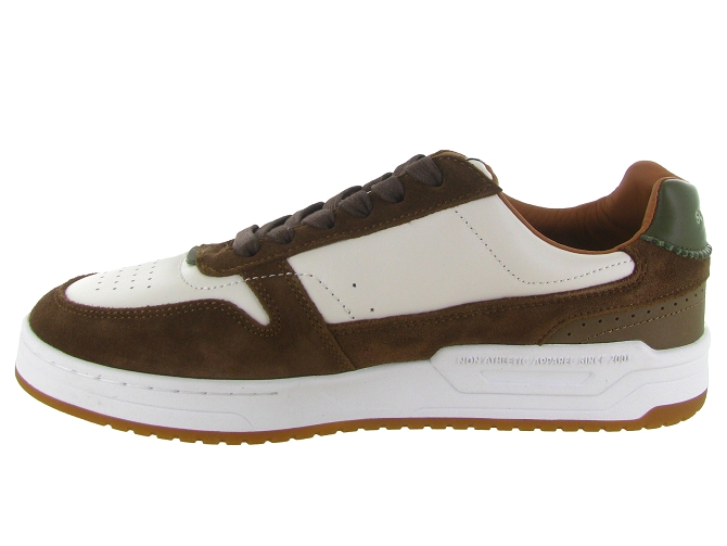 baskets et sneakers - Tendance - homme - Cuir - Marron - Schmoove8148701_4