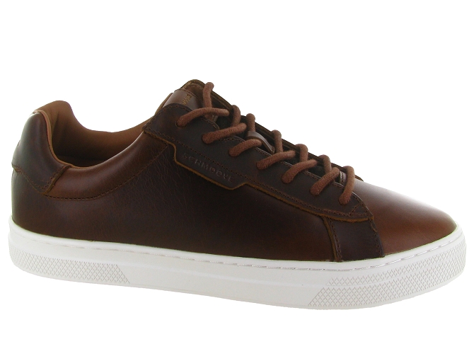 baskets et sneakers - Tendance - homme - Cuir - Marron - Schmoove