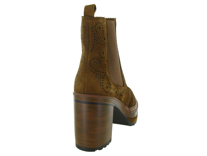 bottines et boots - Classique & Chic - femme - Nubuck - Camel - Pons quintana8149002_5