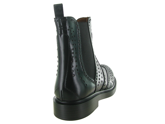 bottines et boots - Chelsea - femme - Cuir - Noir - Pons quintana8149201_5