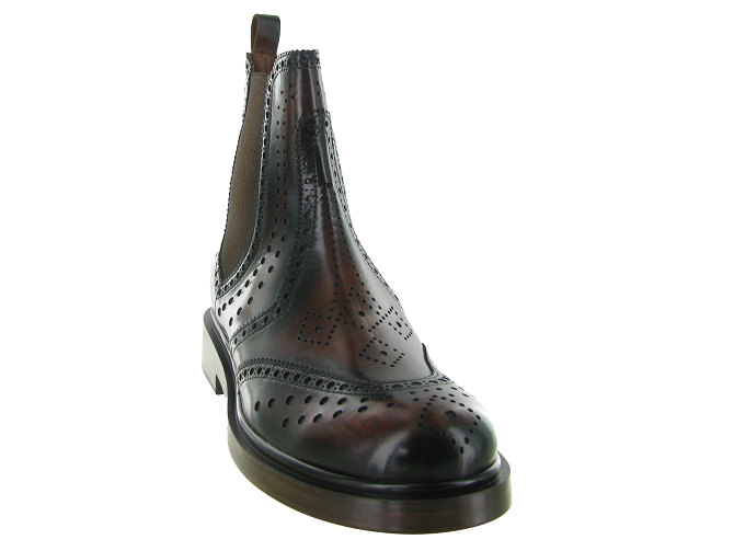 bottines et boots - Chelsea - femme - Cuir - Marron - Pons quintana8149202_3