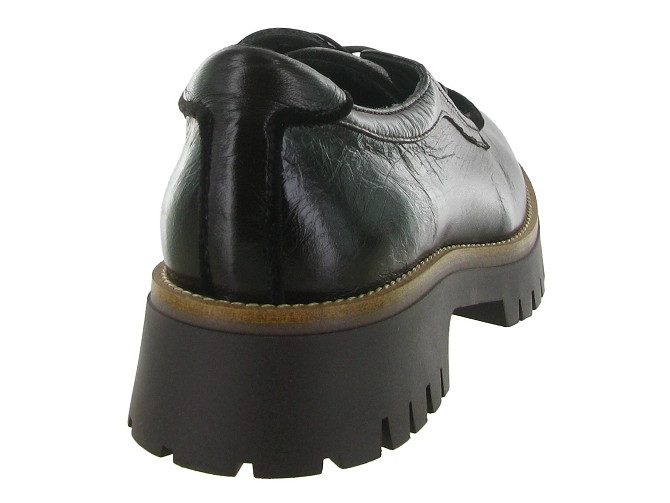 chaussures a lacets - Derby - femme - Cuir - Marron - Softwaves8149901_5