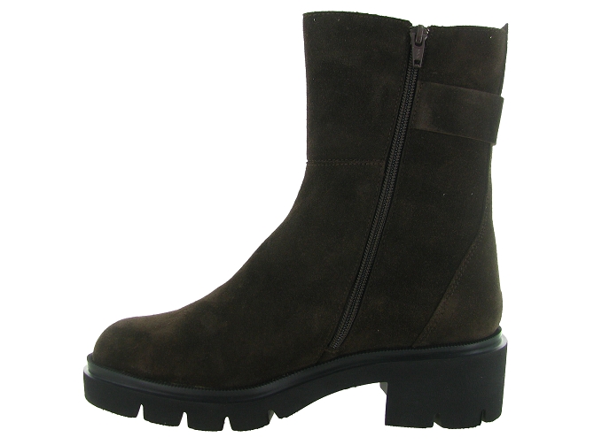 bottines et boots - Chelsea - femme - Nubuck - Marron - Softwaves8152101_4