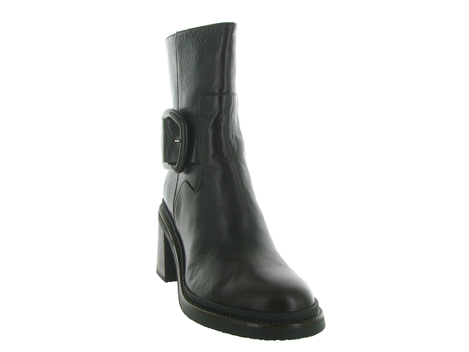bottines et boots - Chelsea - femme - Cuir - Marron - Softwaves8152201_3