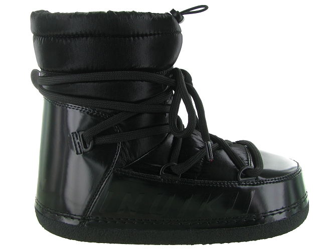 apres ski bottes fourrees - Botte de neige - femme - Nylon - Noir - Inuikii8152702_2