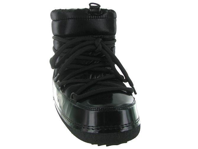 apres ski bottes fourrees - Botte de neige - femme - Nylon - Noir - Inuikii8152702_3