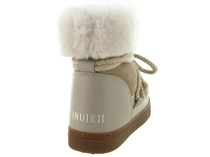apres ski bottes fourrees - Botte de neige - femme - Nylon - Beige - Inuikii8153601_5