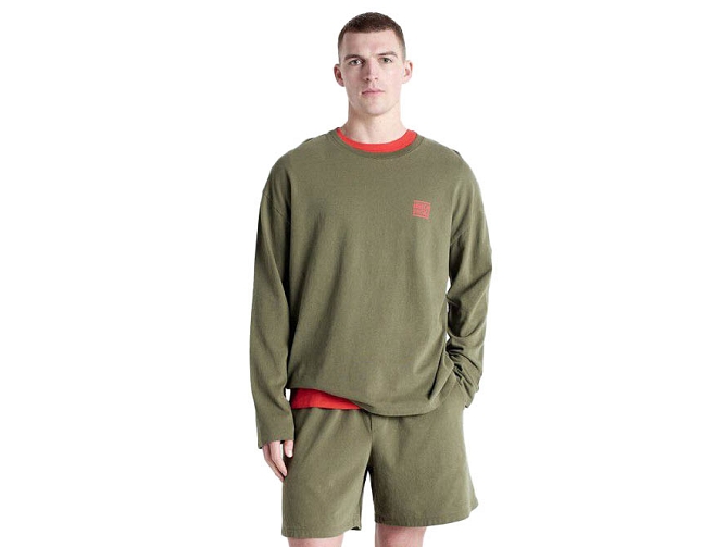 ts - ML - vetement homme - Coton - Kaki - American vintage8155901_3