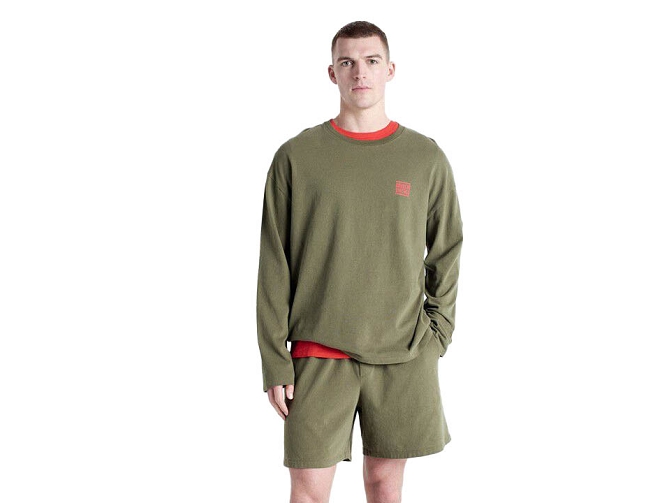 pantalon - SHORT - vetement homme - Coton - Kaki - American vintage8156101_3