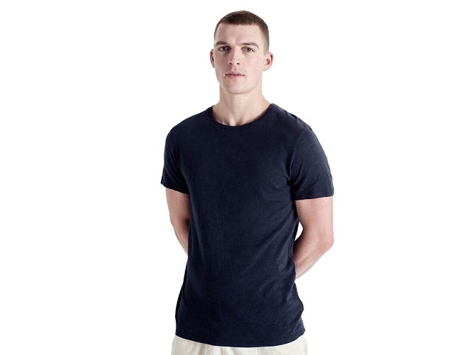 ts - MC - vetement homme - Cuir - Bleu Marine - American vintage8156403_2