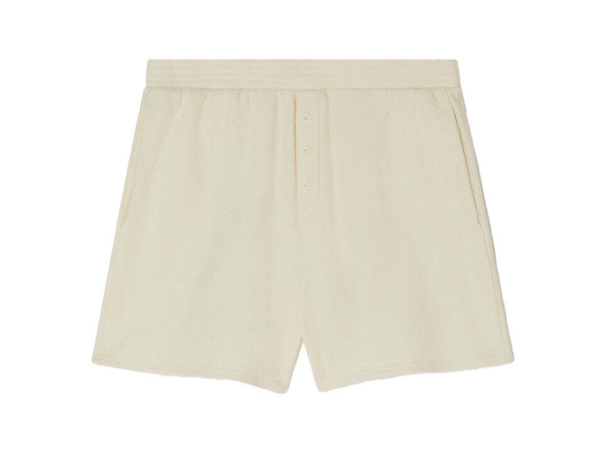 pantalon - SHORT - vetement homme - Coton - Crème - American vintage