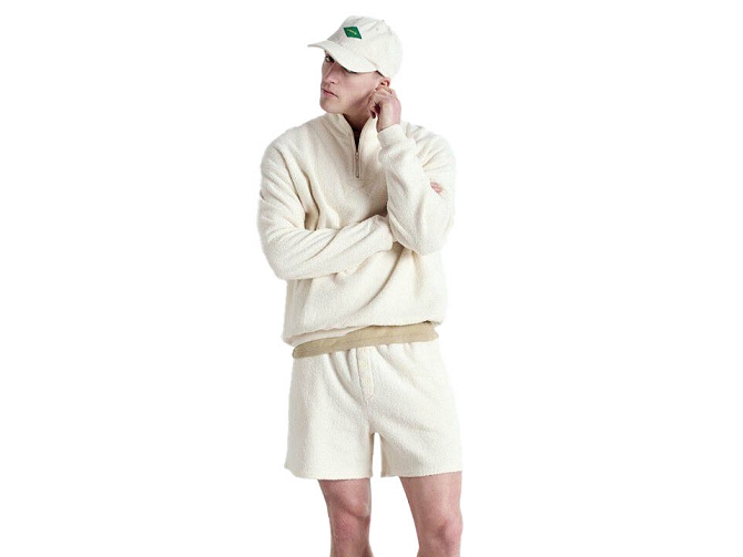 pantalon - SHORT - vetement homme - Coton - Crème - American vintage8156701_3