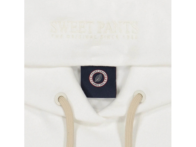 sweat - MANCHE LONGUE - vetement homme - Coton - Blanc - Sweet pants8157004_4
