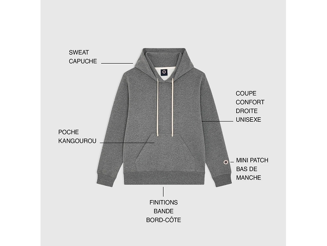 sweat - MANCHE LONGUE - vetement homme - Coton - Marron - Sweet pants8157005_5