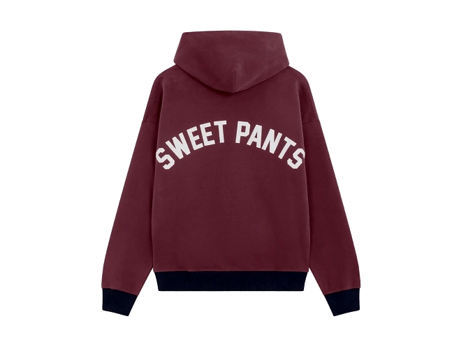 sweat -  - vetements mixte - Coton - Bordeaux - Sweet pants8157202_2