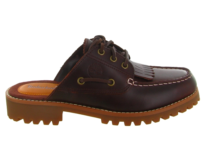 sandales et nu pieds - Mule Sabot - femme - Cuir - Marron - Timberland8159601_2