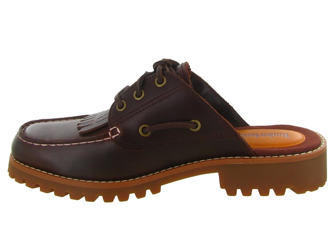 sandales et nu pieds - Mule Sabot - femme - Cuir - Marron - Timberland8159601_4