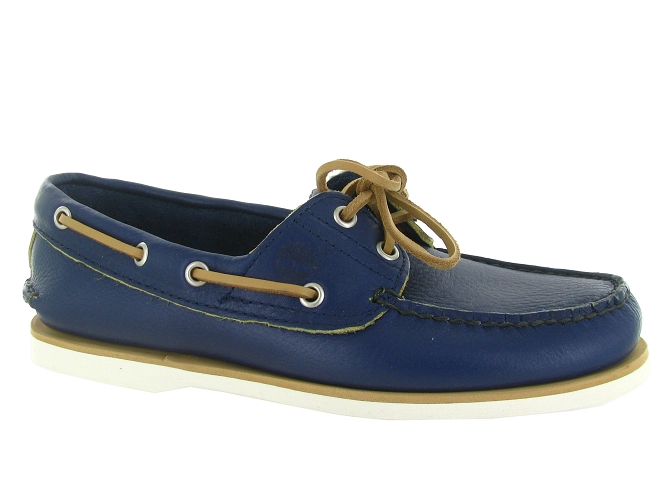 mocassins - Bateau - homme - Cuir Gras - Bleu - Timberland