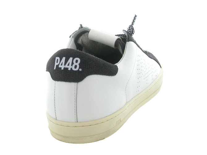baskets et sneakers - Tendance - homme - Cuir - Blanc - P4488162701_5