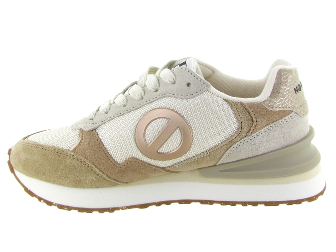 baskets et sneakers - Tendance - femme - Toile  - Beige - No name8163101_4