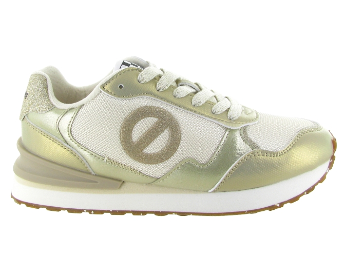 baskets et sneakers - Tendance - femme - Toile  - Or - No name8163102_2