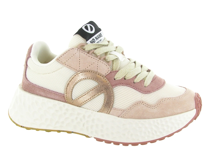 baskets et sneakers - Tendance - femme - Cuir - Rose - No name