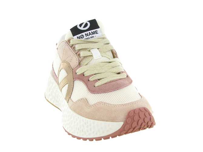 baskets et sneakers - Tendance - femme - Cuir - Rose - No name8163302_3