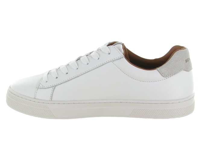 baskets et sneakers - Tendance - homme - Cuir - Blanc - Schmoove8163701_4
