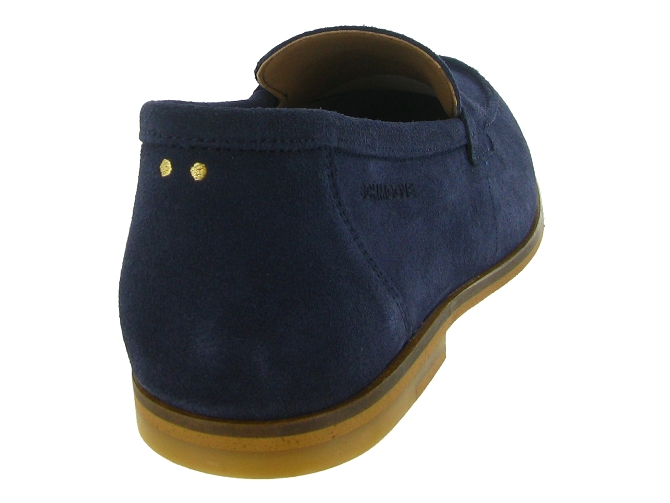 mocassins - Elégant - homme - Nubuck - Bleu - Schmoove8163902_5