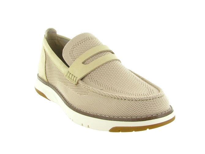 mocassins - Elégant - homme - Textile - Beige - Schmoove8164002_3