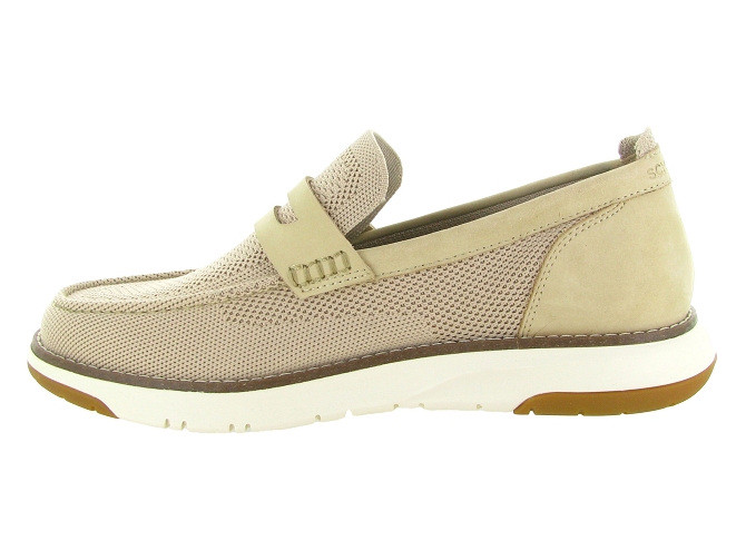 mocassins - Elégant - homme - Textile - Beige - Schmoove8164002_4