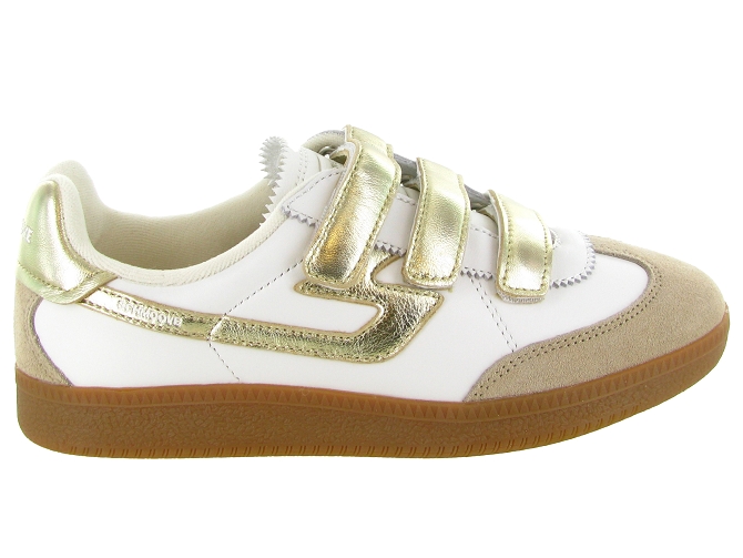 baskets et sneakers - Tendance - femme - Cuir - Beige - Schmoove8164101_2