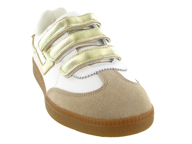 baskets et sneakers - Tendance - femme - Cuir - Beige - Schmoove8164101_3