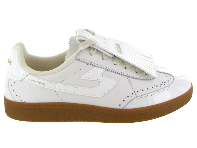 baskets et sneakers - Tendance - femme - Cuir - Beige - Schmoove8164201_2