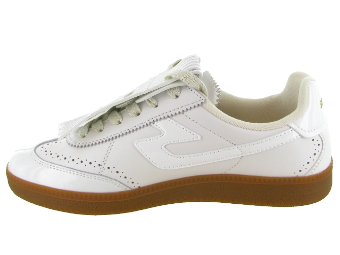 baskets et sneakers - Tendance - femme - Cuir - Beige - Schmoove8164201_4